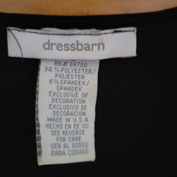 Dress Barn Wrap Dress Size 10/12 - Picture 3 of 3